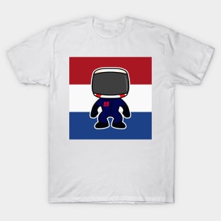 Verstappen Custom Bobblehead - Flag Edition 2021 Season T-Shirt